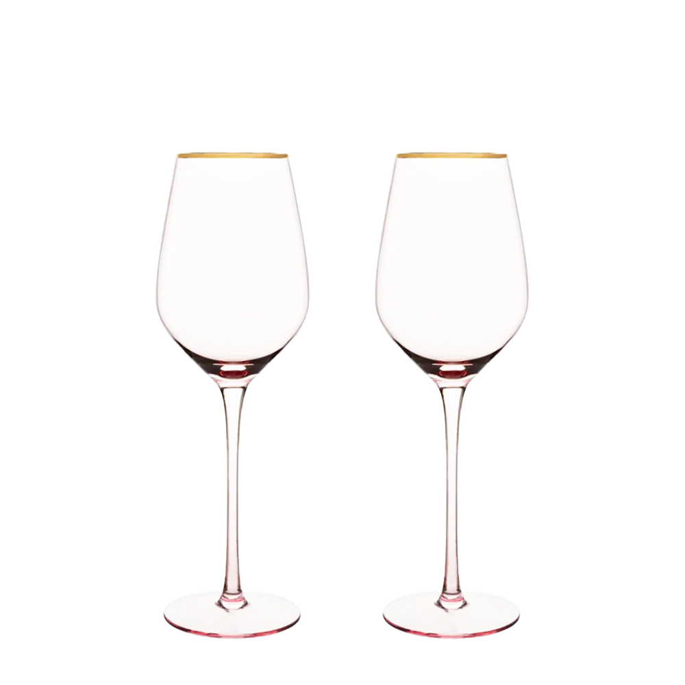 Twine Living Co. 14 oz. Stemmed Wine Glass (set of 2)