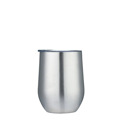 ArtMinds 12-Ounce Stainless Steel Wine Tumbler - Silver - Each