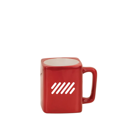Ceramic Square Mug 8oz