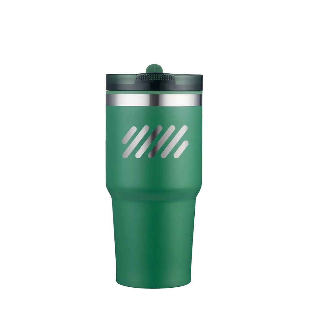 Slate 20 oz Tumbler with Straw Lid