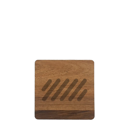 Acacia Wood Square Coaster