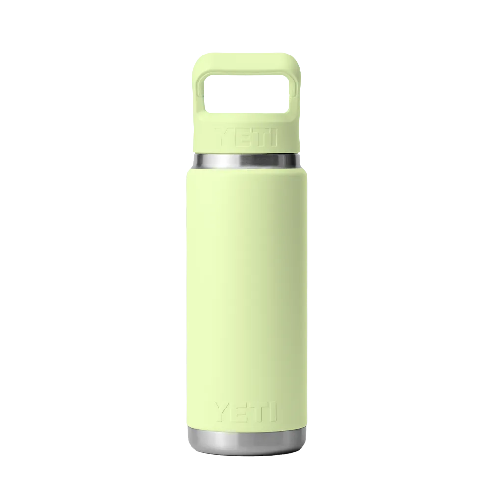 Yeti 26 oz Rambler Straw Bottle with Matching Lid