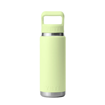 Yeti 26 oz Rambler Straw Bottle with Matching Lid