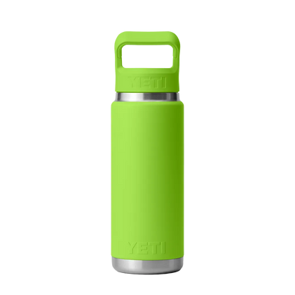 Yeti 26 oz Rambler Straw Bottle with Matching Lid