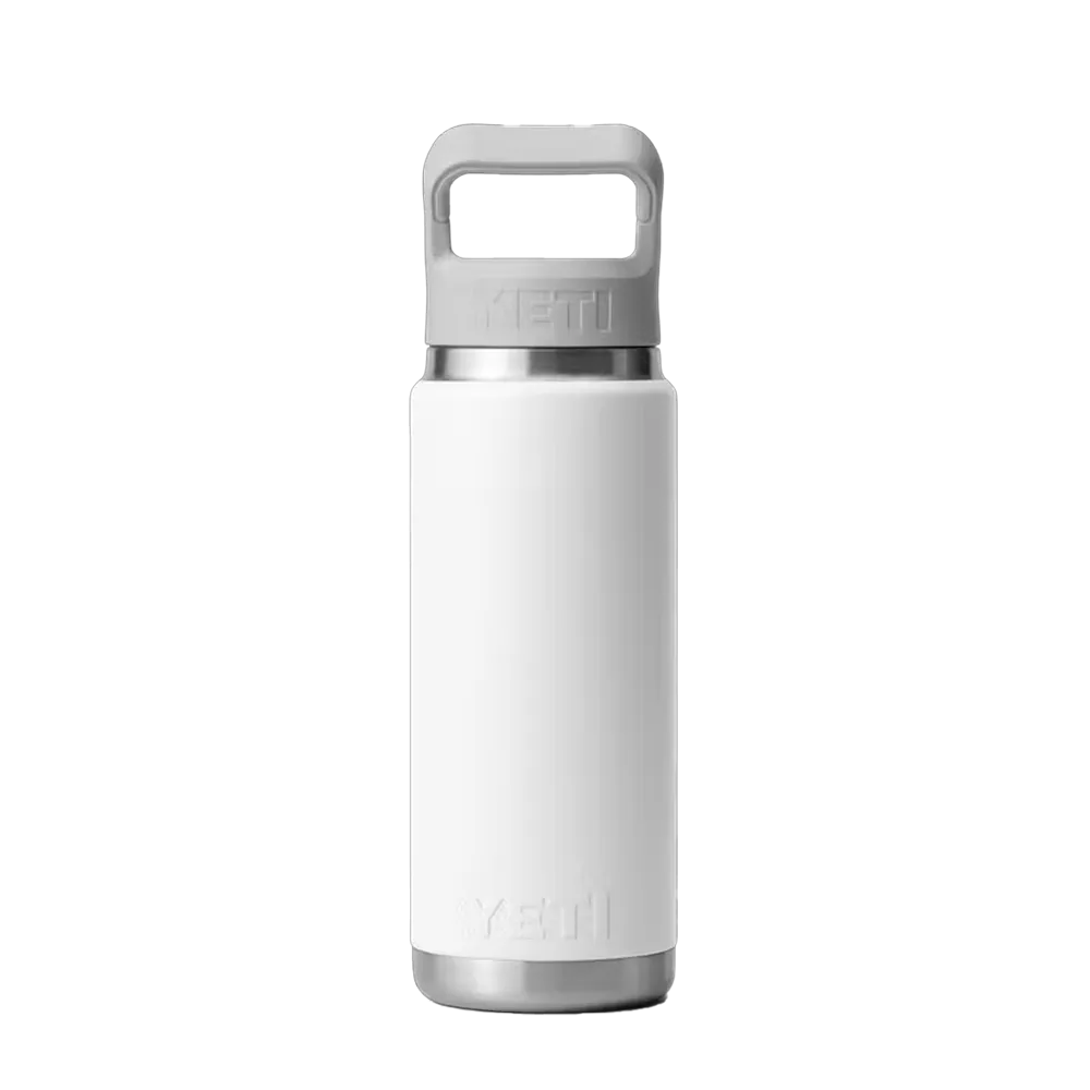 Yeti 26 oz Rambler Straw Bottle with Matching Lid