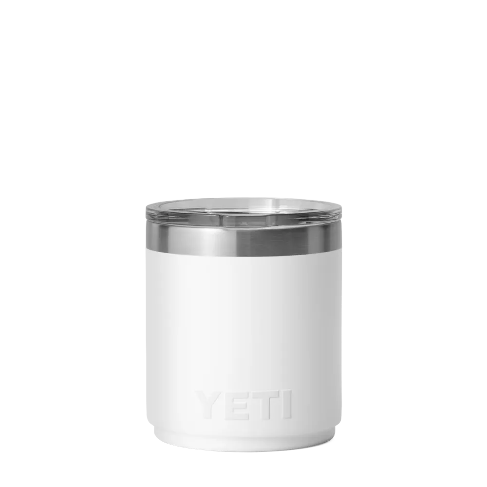 YETI Rambler 10 oz Lowball, Vacuum Insulated, Stainless Steel with Standard  Lid
