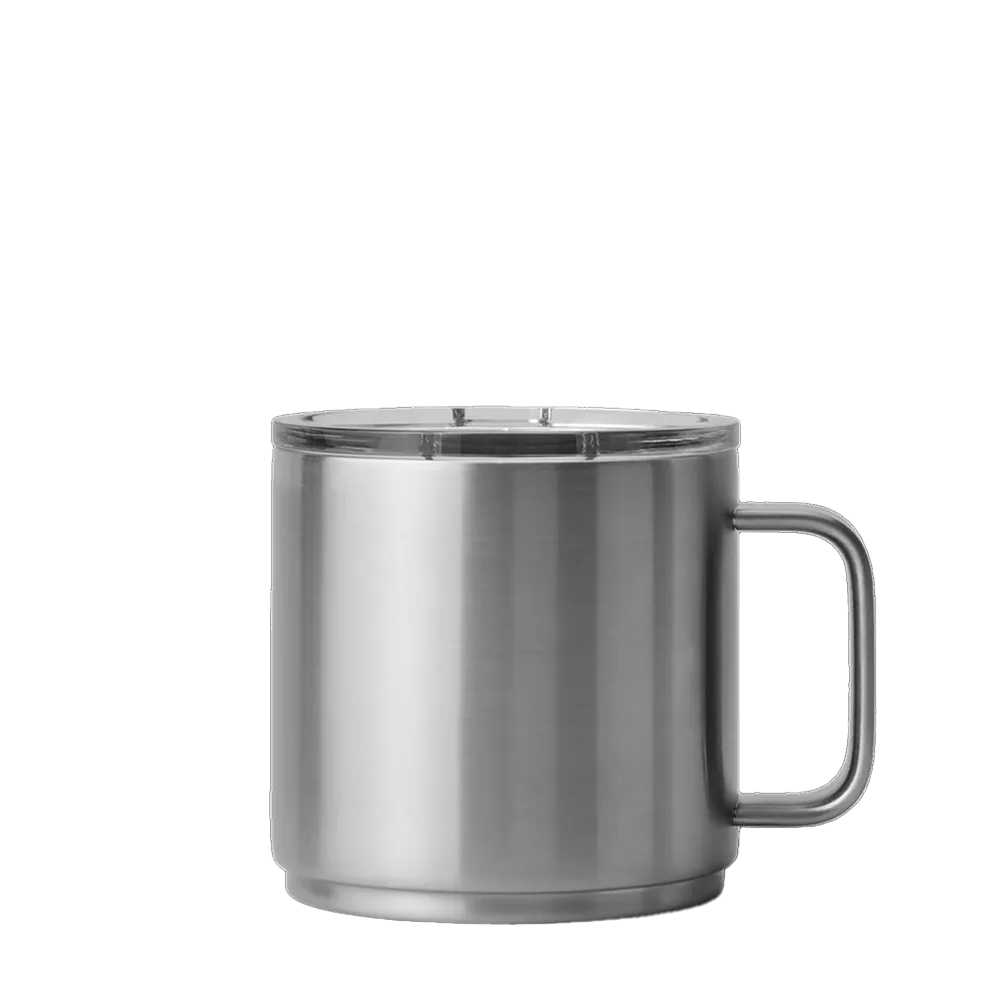 Yeti Black Rambler 14 oz Mug with Standard Lid
