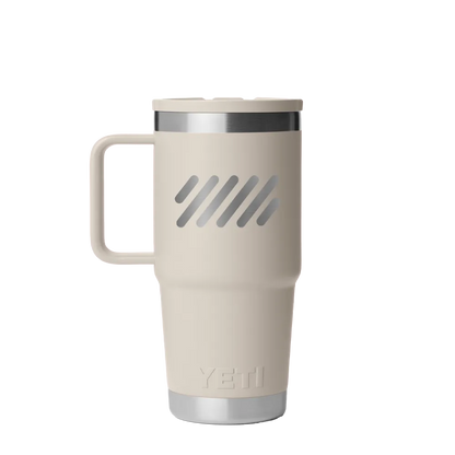 YETI 20 oz Travel Mug with Color Match Straw Lid