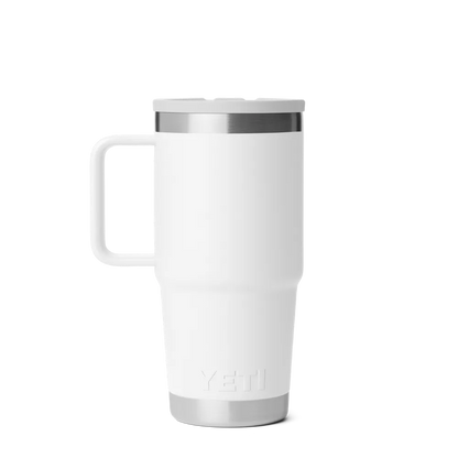YETI 20 oz Travel Mug with Color Match Straw Lid