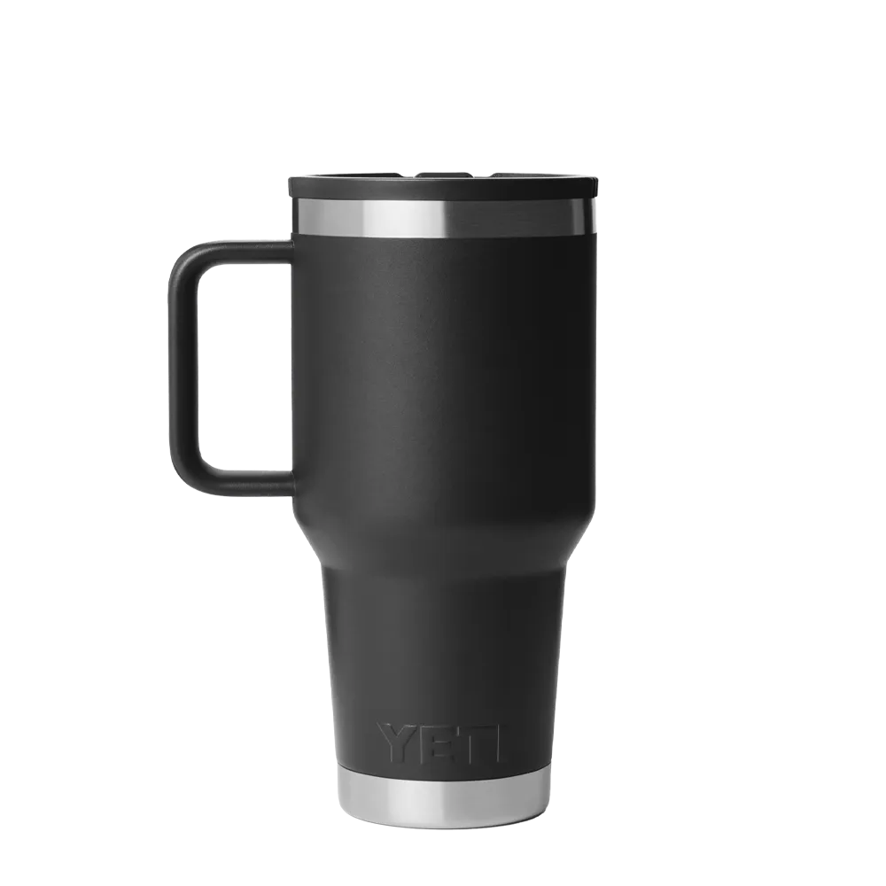 YETI 30 oz Rambler Travel Mug with Color Match Straw Lid