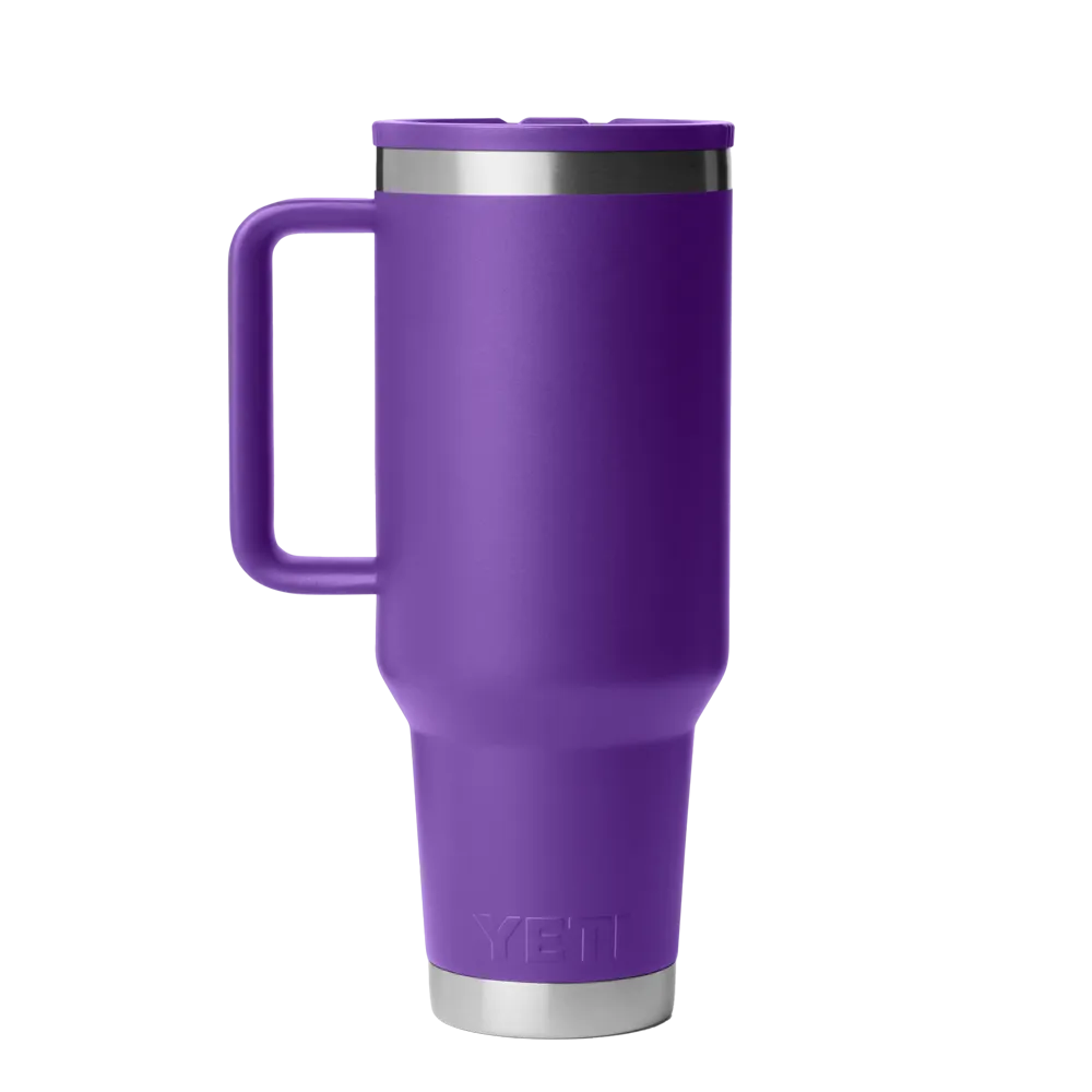 Yeti 40 oz Rambler Travel Mug with Color Match Straw Lid