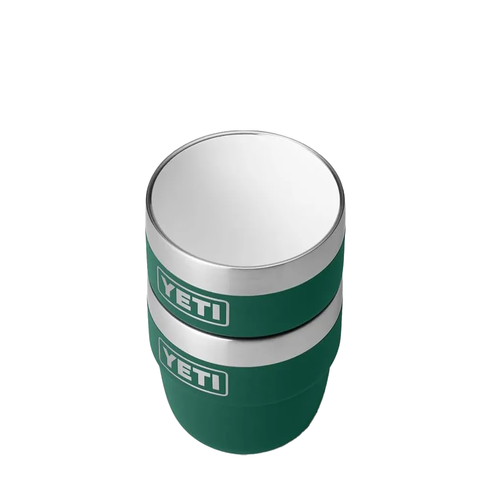 Yeti 4 oz Stackable Cups with Durasip Ceramic Lining | Seasonal Color