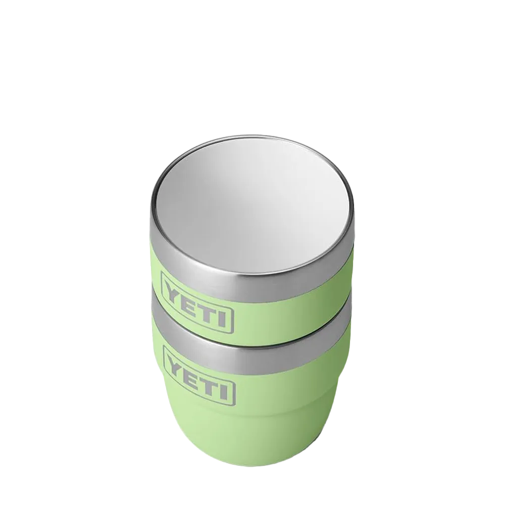 Yeti 4 oz Stackable Cups with Durasip Ceramic Lining | Seasonal Color