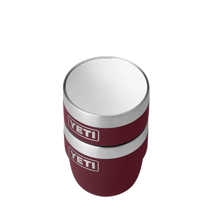 Yeti 4 oz Stackable Cups with Durasip Ceramic Lining | Seasonal Color