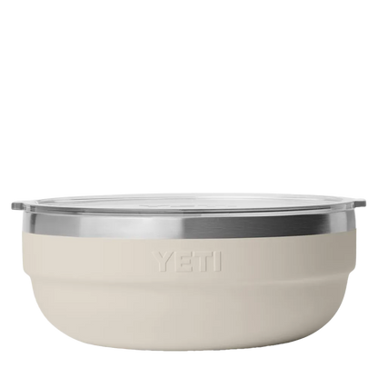 Yeti 1.6 qt Rambler Insulated Low Bowl in cape taupe
