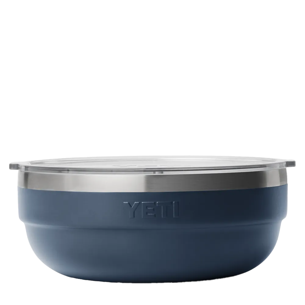 Yeti 1.6 qt Rambler Insulated Low Bowl in navy