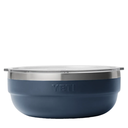 Yeti 1.6 qt Rambler Insulated Low Bowl in navy