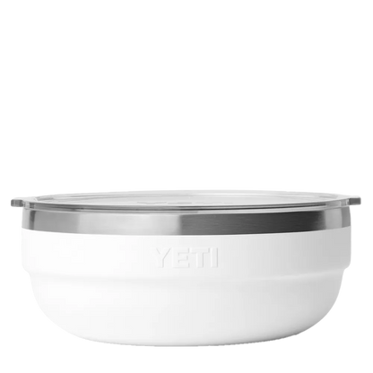 Yeti 1.6 qt Rambler Insulated Low Bowl in white