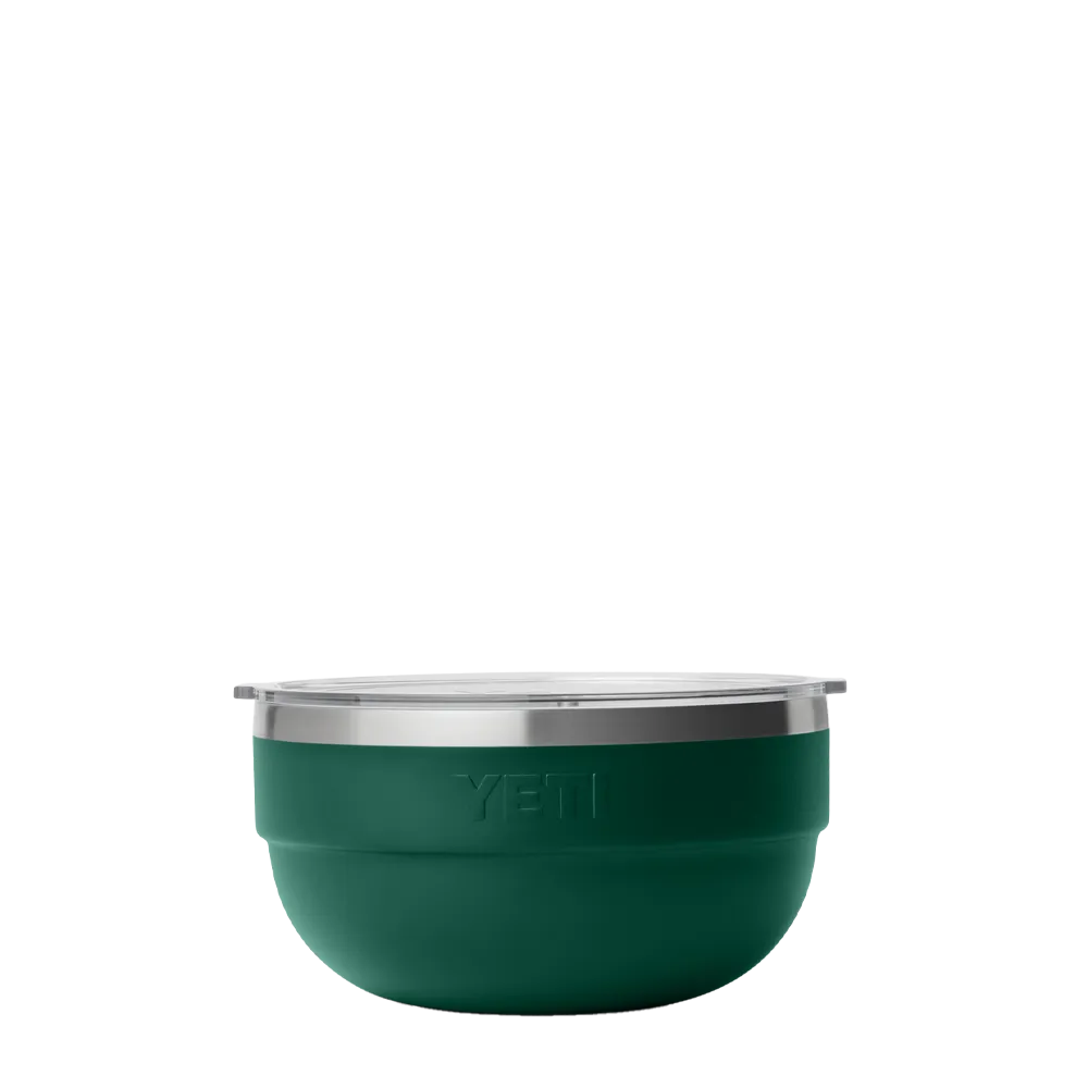 Yeti 2 qt Rambler Insulated Bowl in black forest green
