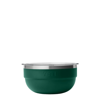 Yeti 2 qt Rambler Insulated Bowl in black forest green
