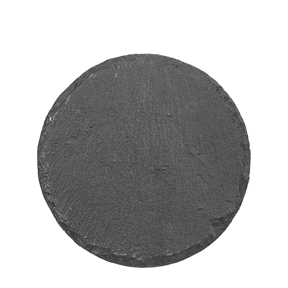 4&quot; Round Slate Coaster-Diamondback Branding-Diamondback Branding