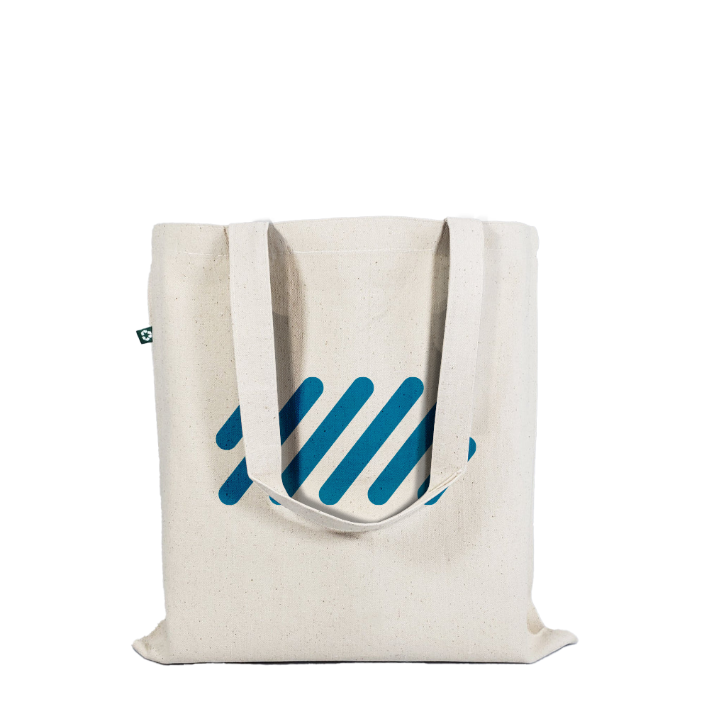 Recycled Cotton Basic Tote Bag-Diamondback Branding-Diamondback Branding