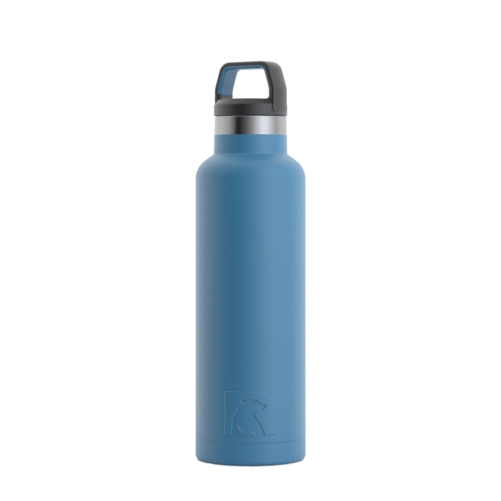 RTIC 20oz Sport Water Bottle - Matte Slate Blue-Closeout-Diamondback Branding