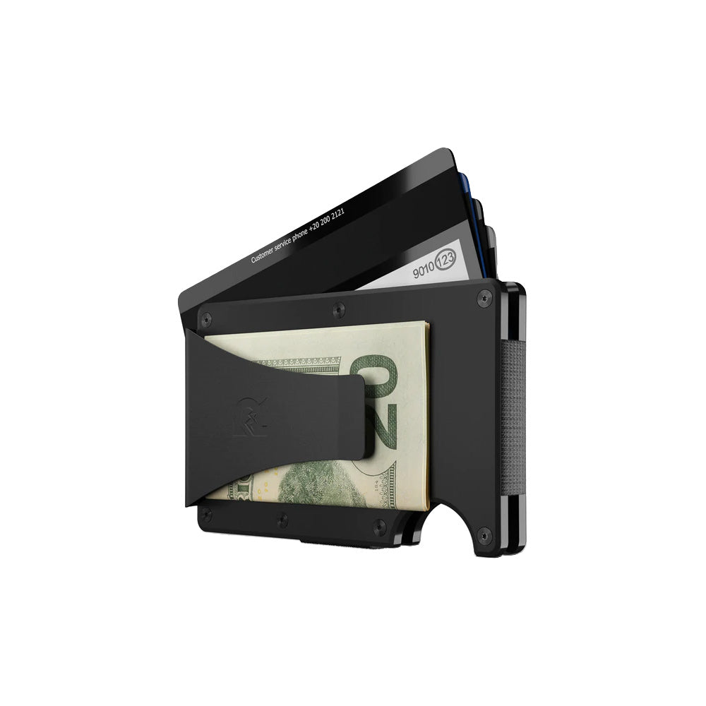 Ridge Wallet Titanium w/ Money Clip-The Ridge-Diamondback Branding