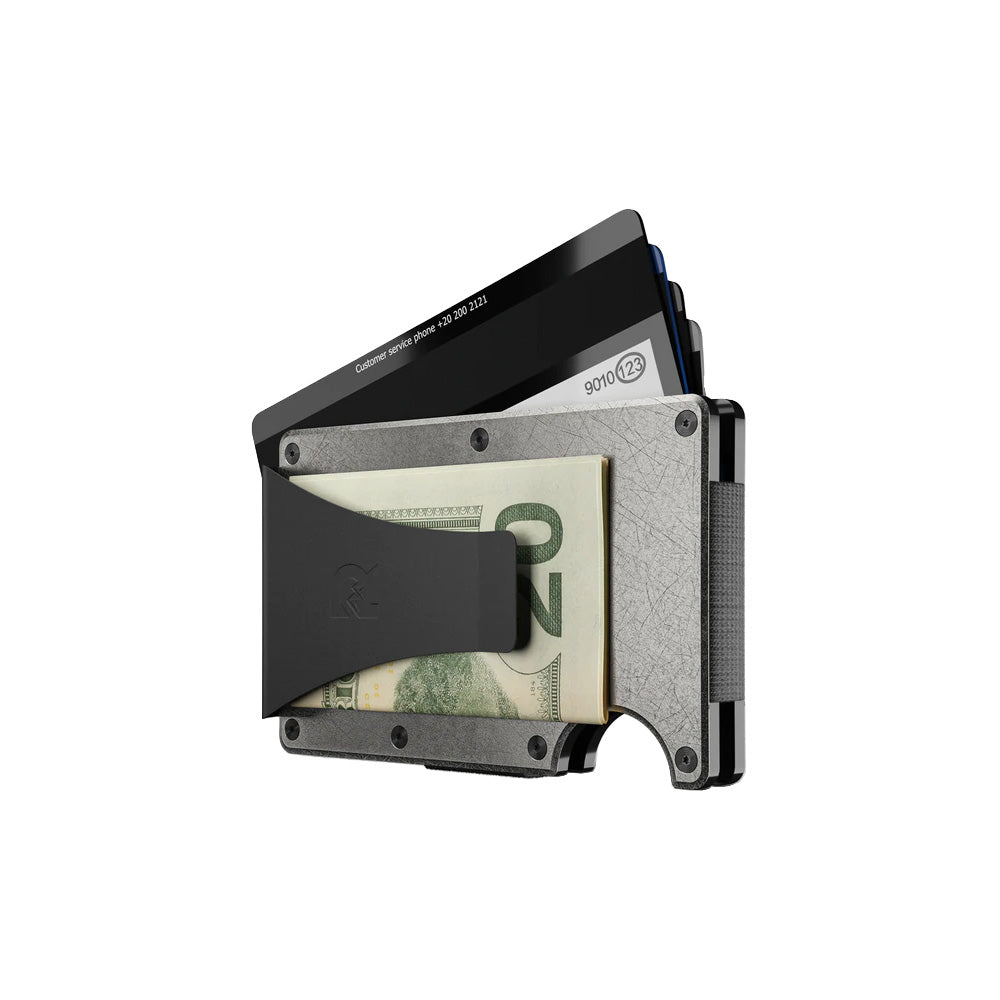 Ridge Wallet Titanium w/ Money Clip-The Ridge-Diamondback Branding