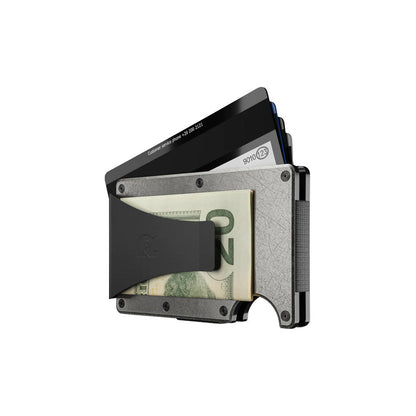 Ridge Wallet Titanium w/ Money Clip-The Ridge-Diamondback Branding