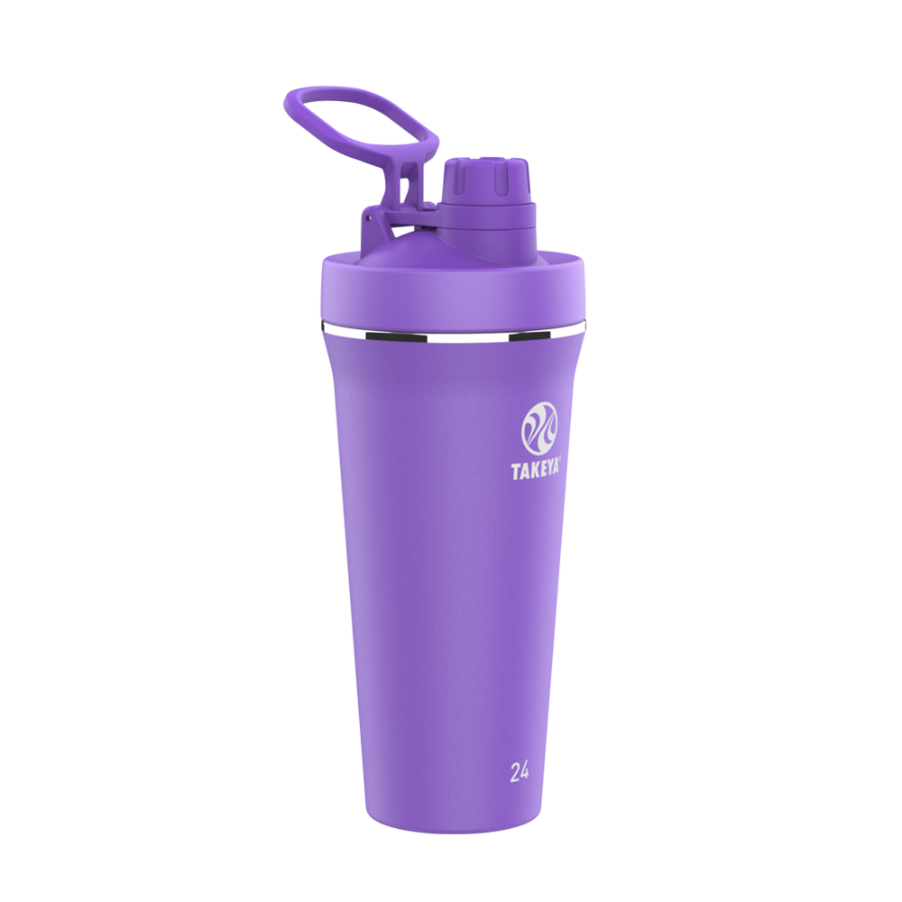 Stay Humble Hustle Hard Stainless Steel Protein Shaker Glitter