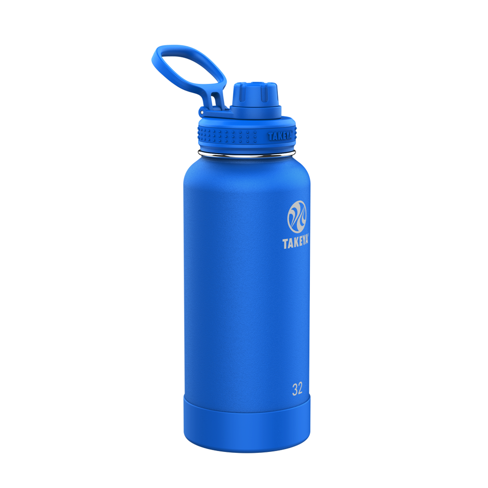 Takeya 32oz Actives Water Bottle With Spout Lid-Takeya-Diamondback Branding