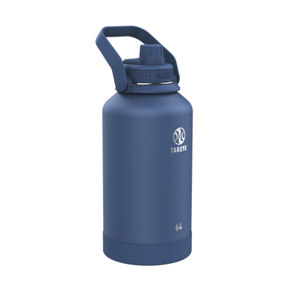 Takeya 64oz Actives Water Bottle With Spout Lid-Takeya-Diamondback Branding